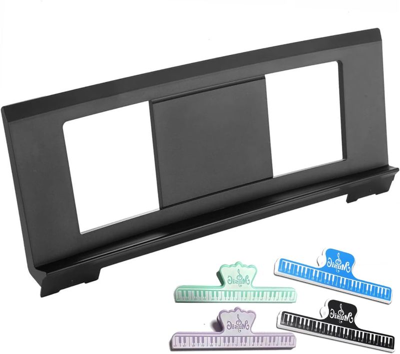 Photo 1 of Music Stand for Sheet Music, Compatible with Yamaha Music Sheet Stand Fit for Multiple Keyboard Models, Stable And Durable, Keyboard Sheet Music Stand
