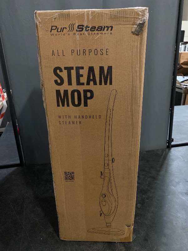 Photo 1 of Steam Mop - 10-in-1 MultiPurpose Handheld Steam Cleaner Detachable Floor Steamer for Hardwood/Tile/Laminate Floors Carpet with 11 Accessories for Whole Home Use.
