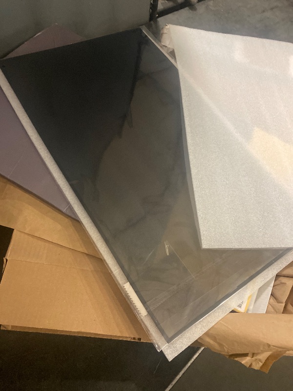 Photo 1 of Magnetic Invisible Hidden Design Computer Privacy Screen Filter 27 Inch for Frameless Monitor 16:9 Aspect Ratio, Removable Anti Glare Blue Light Protector, Double Sided Reversible Eye Care 27in Film
