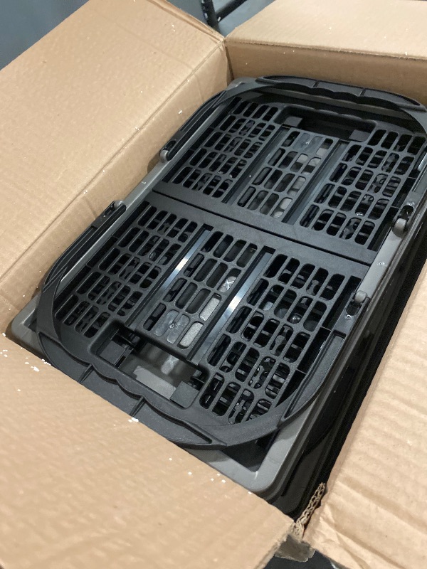 Photo 1 of CleverMade Collapsible Shopping Basket, Stone, 3PK - 24L (6 Gal) Reusable Plastic Grocery Shopping Baskets, Holds 25lbs Per Basket - Small Foldable Storage Crates with Handles
