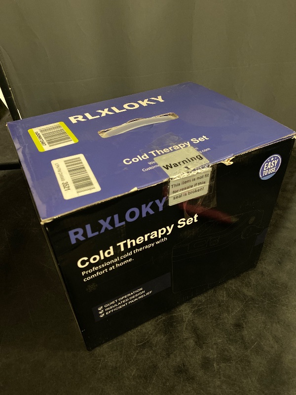Photo 1 of RLXLOKY Basic Cold Therapy Unit, Ice Machine for Knee After Surgery,Cold Therapy Machine for Knee Replacement?Cold Therapy System with Knee/Joint Ice Pack