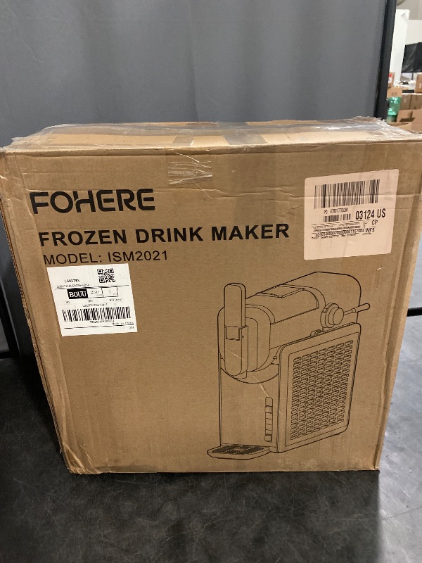 Photo 1 of Slushie Machine, Margarita Machine with 5 Presets + Custom Option, Auto-Clean Slushy Machine for Home, No Ice Needed, 12 Hours Freshness, Frozen Drink Maker for Spiked Slushies Frappés and More
