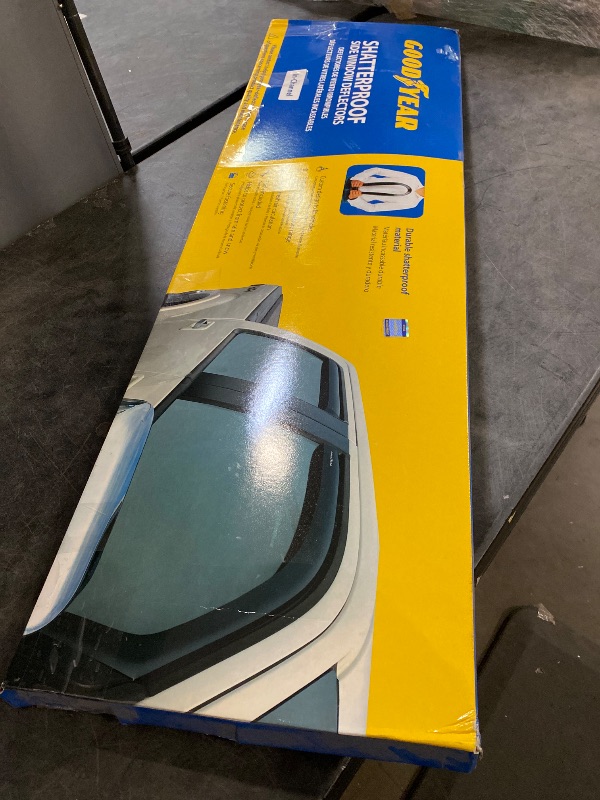 Photo 1 of Goodyear Shatterproof in-Channel Window Deflectors for Toyota RAV4 2013-2018, Rain Guards, Window Visors for Cars, Vent Deflector, Car Accessories, 4 pcs - GY003486