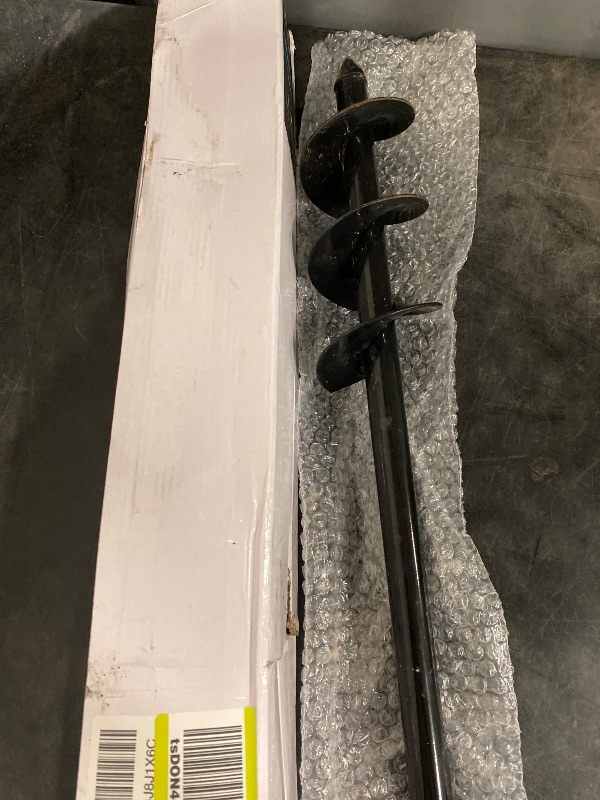 Photo 1 of Auger Drill bit for Planting 4"X25" Garden Auger Spiral Drill Bit for Bulb & Bedding Plant for 3/8” Hex Drive Drill
