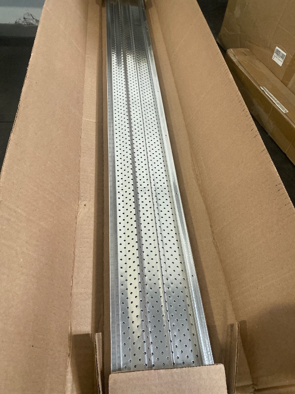 Photo 1 of A-M Gutter Guard - Heavy Duty Lifetime Quality Aluminum Leaf & Debris Protection for 5-inch and 6-inch (5 Inch-31 Feet, Mill Finish) - Made in The USA
