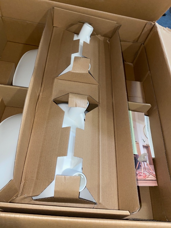 Photo 1 of Lalo The Play Kit - Kids Table & Chairs Set with Sustainably Sourced Wood Table & 2 Non-Toxic Bucket Seat Chairs - Safe & Comfortable - Coconut/Coconut