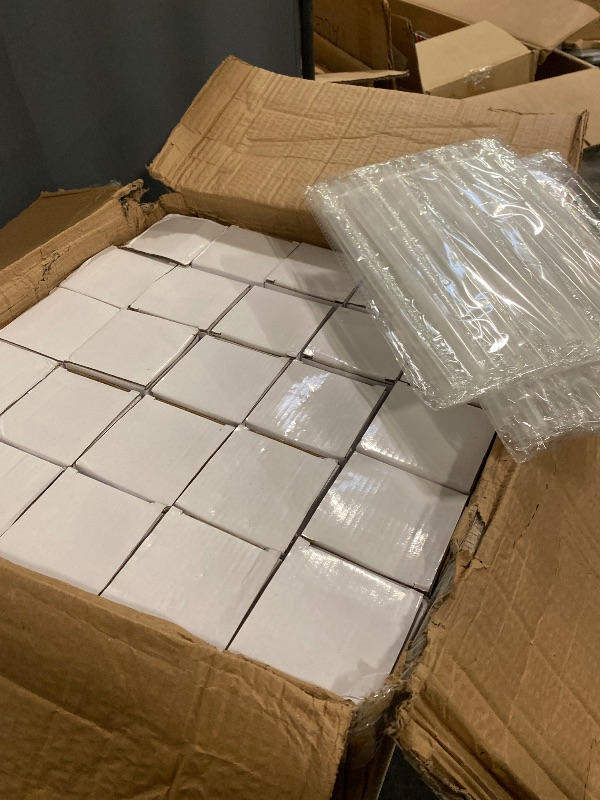 Photo 1 of 50 Pack Sublimation Tumblers 20 oz Skinny bulk,Stainless Steel Double Wall Insulated Straight Sublimation Tumbler Cups Blank White with Lid,Individually Box,Polymer Coating for Heat Transfer
