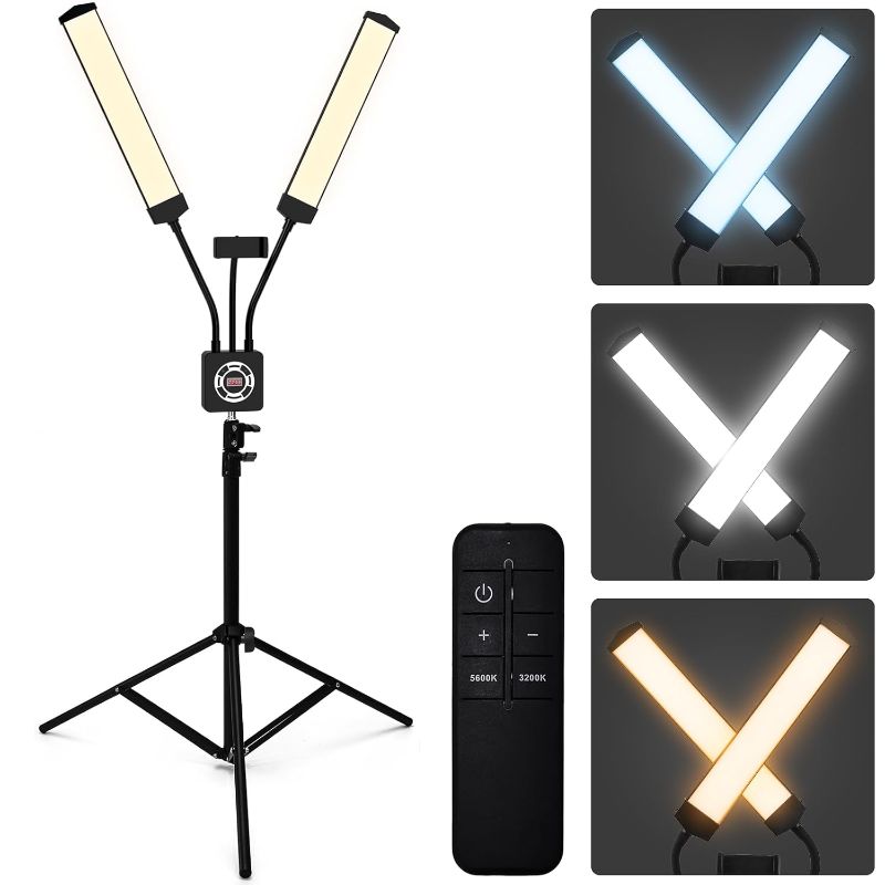 Photo 1 of Esthetician Light with Tripod Stand and Phone Holder, Floor Lamp, Lash Lamp for Eyelash Extensions, [Upgrade] Touch Switch Lash Light for Makeup, Tattoo, Photography, Selfie, Video Recording?Black?

