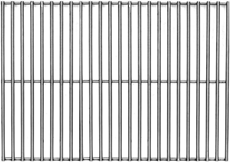Photo 1 of S5421A (1-Pack) 16 3/8 x 21 1/2 inch Stainless Steel Cooking Grid Grates for Charbroil 463722313, Charbroil 463722314, Charbroil 463742111,463722315 Grill

