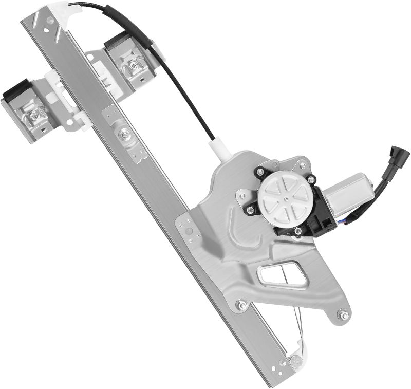 Photo 1 of Front Driver Side Power Window Regulator with Motor (2 Pins) Fit for 2000-2005 Buick Lesabre Sedan, 741-762