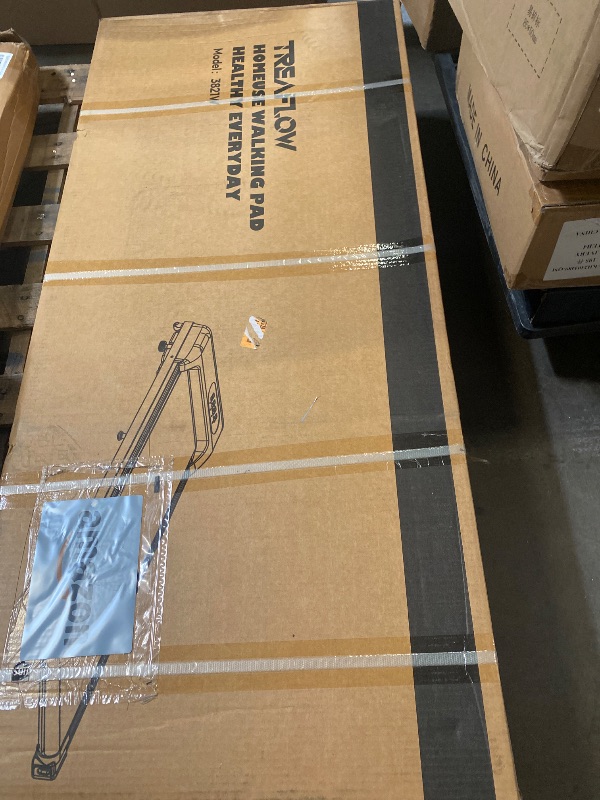 Photo 1 of Walking Pad,Treadmill with Incline for Home Office, 2.5HP Portable Under Desk Treadmill with 265 Lbs Capacity,Remote Control, Led Display
