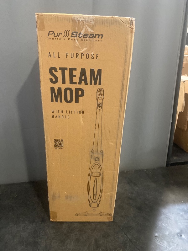 Photo 1 of PurSteam Professional Steam Mop | Multi-Surface Floor Cleaner for Hardwood, Tile, Laminate & Carpet | Fast Heating, Lightweight & Chemical-Free Cleaning
