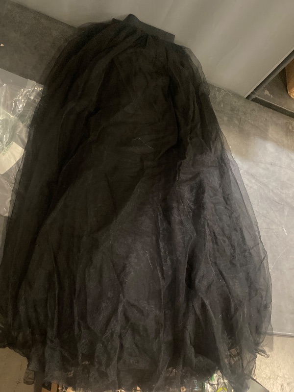 Photo 1 of LARGE- Plus Size Long Maxi A-Line Tutu Tulle Wedding Skirt
