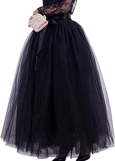 Photo 1 of LARGE- Plus Size Long Maxi A-Line Tutu Tulle Wedding Skirt
