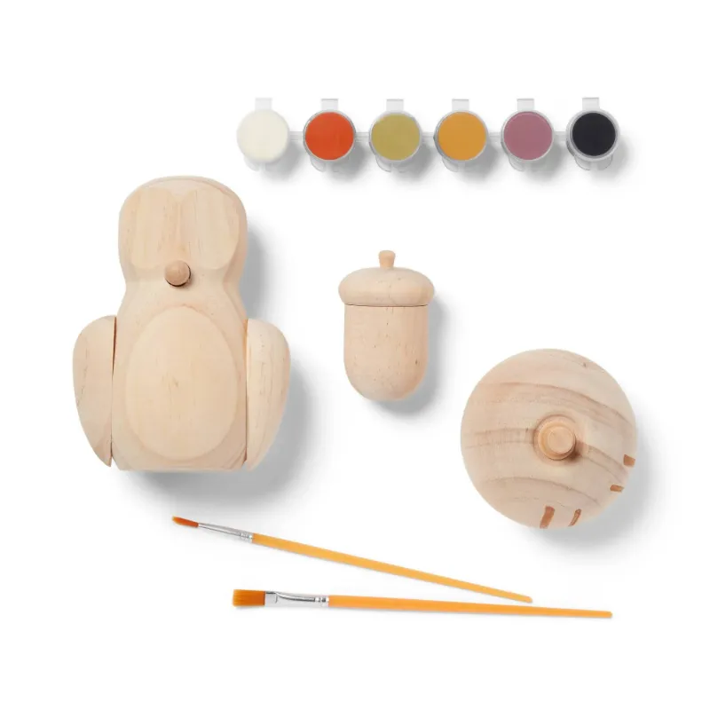 Photo 1 of 3ct PYO Wood Turned Figurines - Mondo Llama