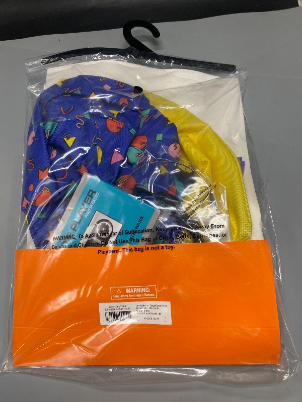 Photo 1 of ONE SIZE- 80s Costume Adult Character Halloween One Size New Cosplay Fanny Pack Cassette
