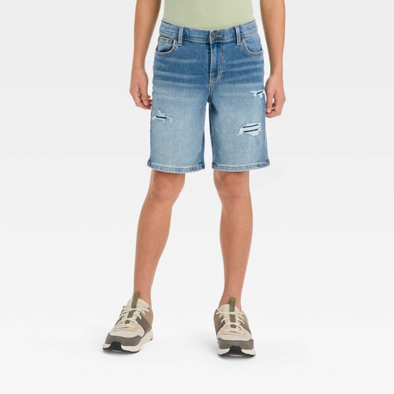 Photo 1 of MEDIUM 8 Boys' Denim Shorts - Art Class
