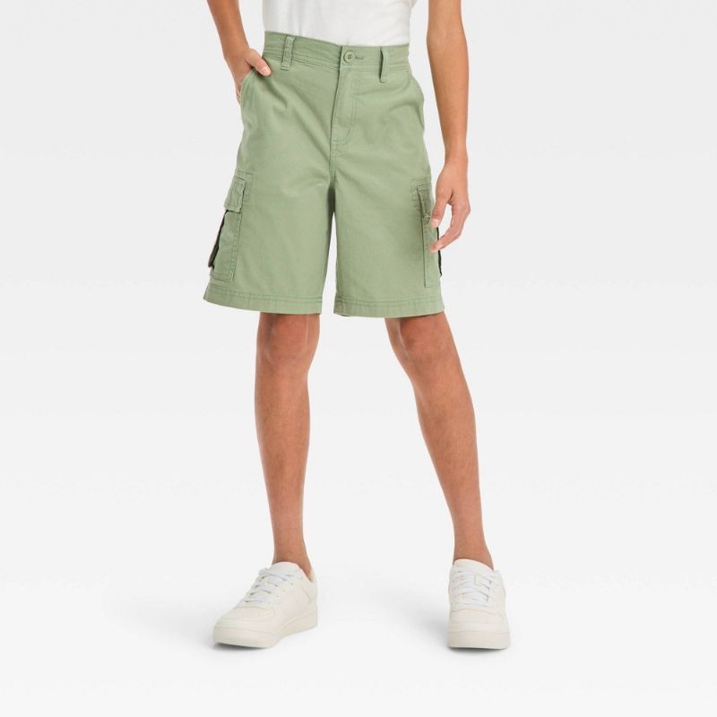 Photo 1 of XL 14 Boys' Cargo Shorts - Art Class™ Green