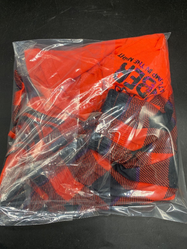 Photo 1 of LARGE 10/12 Cat & Jack Boys Orange Creepy Crew Halloween Sleep Set Pajamas Top & Shorts