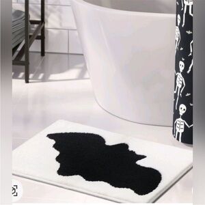 Photo 1 of 17 x  24" Halloween Bat Bath Rug Cream - Hyde & EEK! Boutique