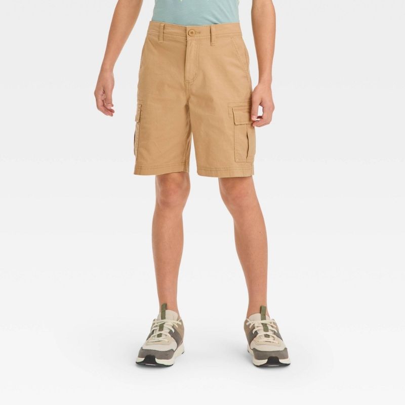 Photo 1 of MEDIUM 8 Boys' Cargo Shorts - Art Class™ Khaki