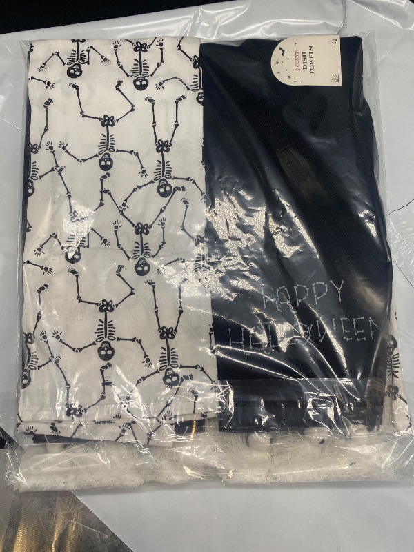 Photo 1 of 2 PACK- Halloween Kitchen Hand Towels Target Bullseye Playground 2024 Set of 2