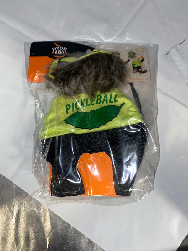 Photo 1 of XSMALL Halloween Pickleball with Toy Dog and Cat Frontal Costume with Paddle Toy - Hyde & EEK! Boutique