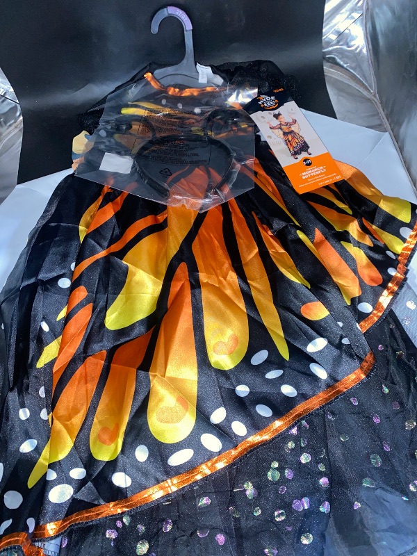 Photo 1 of 2-3T HYDE and EEK Boutique Monarch Butterfly Halloween Costume Toddler 