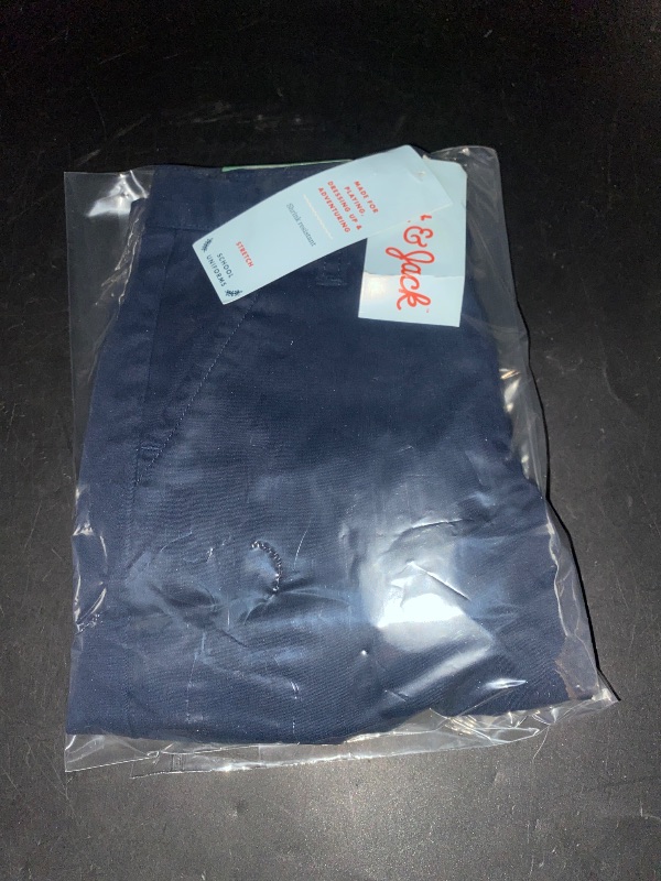 Photo 1 of X SMALL 4-5T Boys' Regular Fit Flat Front Uniform Shorts - Cat & Jack™ Blue