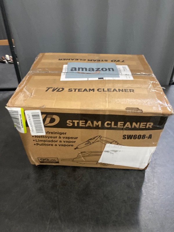 Photo 1 of YELLOW- TVD Steam Cleaner, Heavy Duty Canister Steamer with 26 Accessories, Steam Mop with 5M Extra-Long Power Cord for Home Floor Cleaning Machine, Grout, Upholstery, Car Detailing,pads
