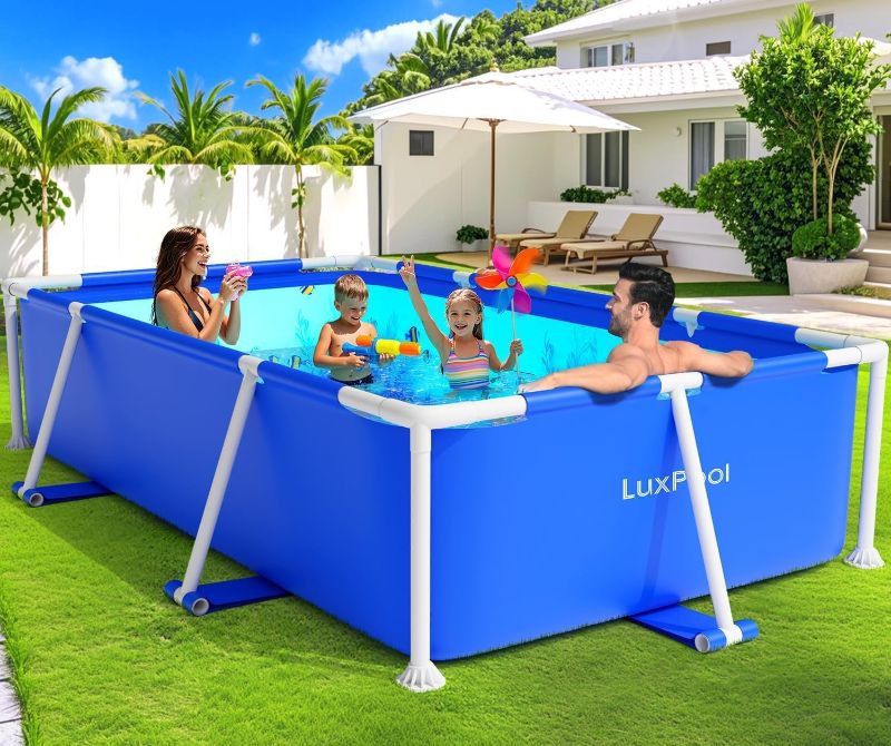 Photo 1 of Above Ground Pool,Frame Deep Swimming Pools, Family Pool,Large Above Ground Easy Set, Outdoor Backyard Pools for Kids, Adults,7ft x 48in x 24in
