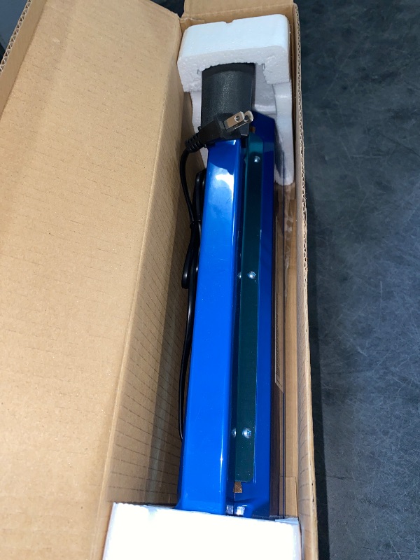 Photo 1 of Impulse Heat Sealer Manual Bags Sealer Heat Sealing Machine 12 Inch Impulse Sealer Machine for Plastic Bags PE PP Bags with Extra Replace Element Grip
