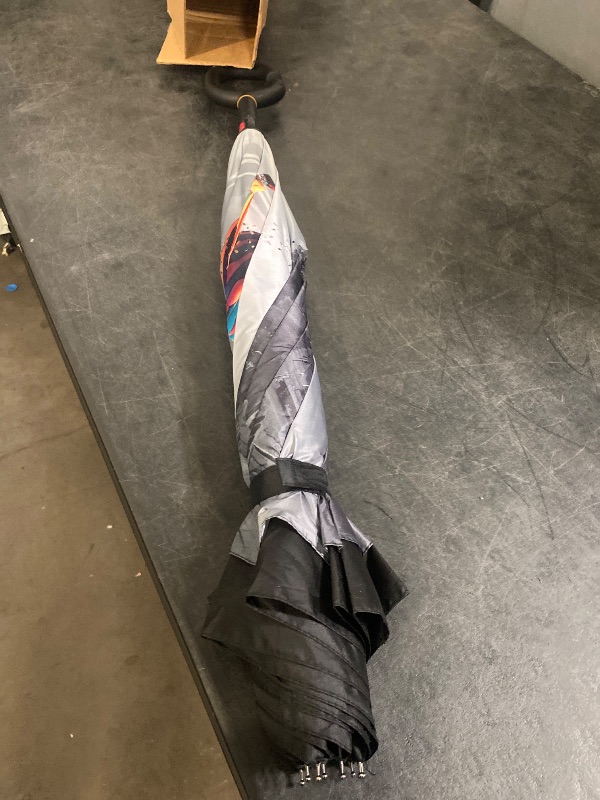 Photo 1 of Inverted Umbrella, Windproof Reverse Umbrellas for Rain with Reversible Inside-Out Design Large Upside Down Umbrella for Women & Men with C-shaped Handle (Eiffel Tower)
