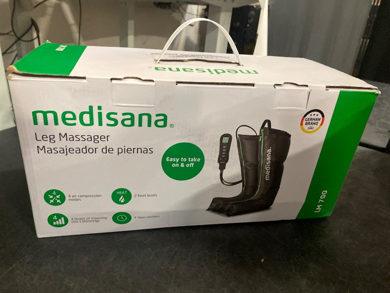 Photo 1 of Medisana Leg Massagers with Heat and Compression, Leg Massager for Circulation and Pain Relief, Foot and Calf Massager Machine for Edema, Relax Recover-Father's Day Gifts for Dad Men Mom Women