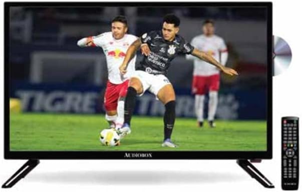Photo 1 of Audiobox TV-24D LED HDTV & Monitor 24", with Built-in DVD Player, HDMI, USB, AC/DC, DVD/CD/CDR High Resolution for RV, Camper, Tailgate, Entertainment
