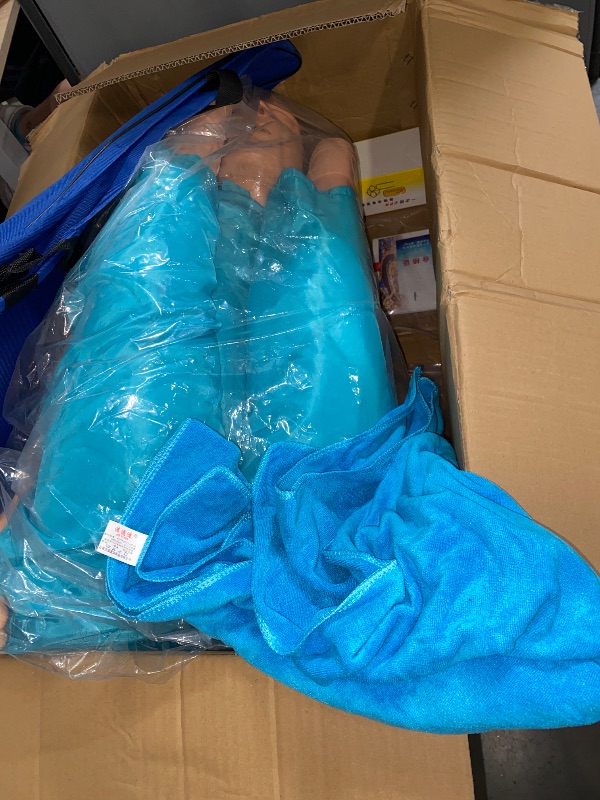 Photo 1 of CPR Manikins Dummy Training Kit, Professional CPR Dummies Test Dummies Adult with Medium Skin MCR Med-ical Accessories, CPR Training Set for Classroom or Research Centers
