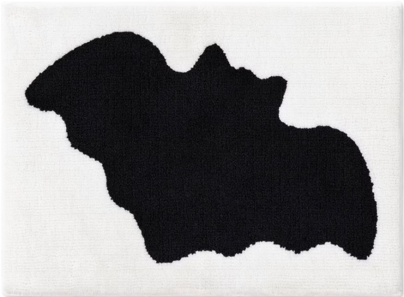 Photo 1 of 4 Pack Halloween Bat Bath Rug Cream - Hyde & EEK! Boutique