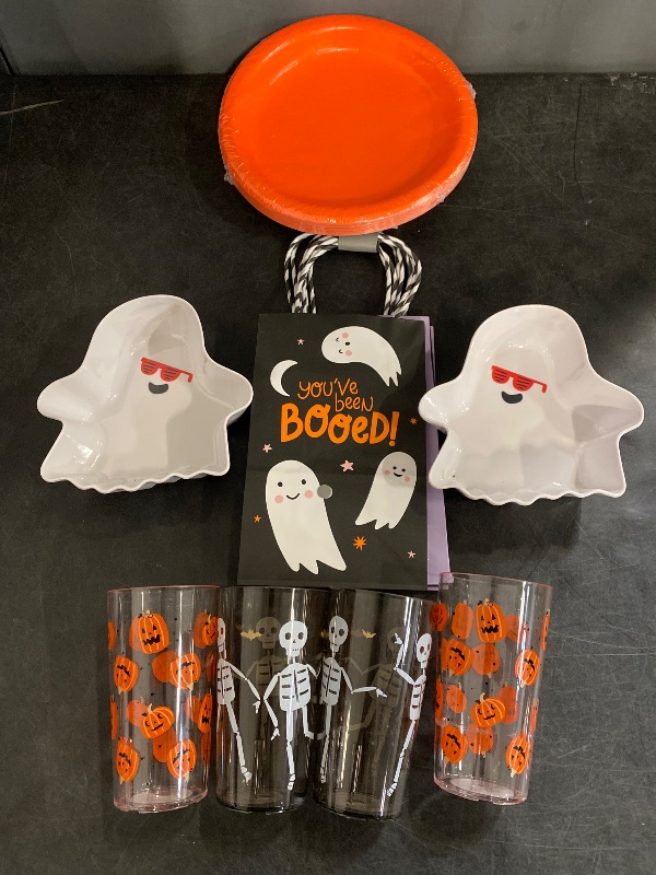 Photo 1 of 7 Item Seasonal & Party Supplies Bundle | 2 Bowls , 4 Cups, 4 Gift Bags