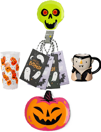 Photo 1 of 7 Item Seasonal & Party Supplies Bundle | 3 Cups, 2 Bowls, 1 Plate, 4 Gift Bags