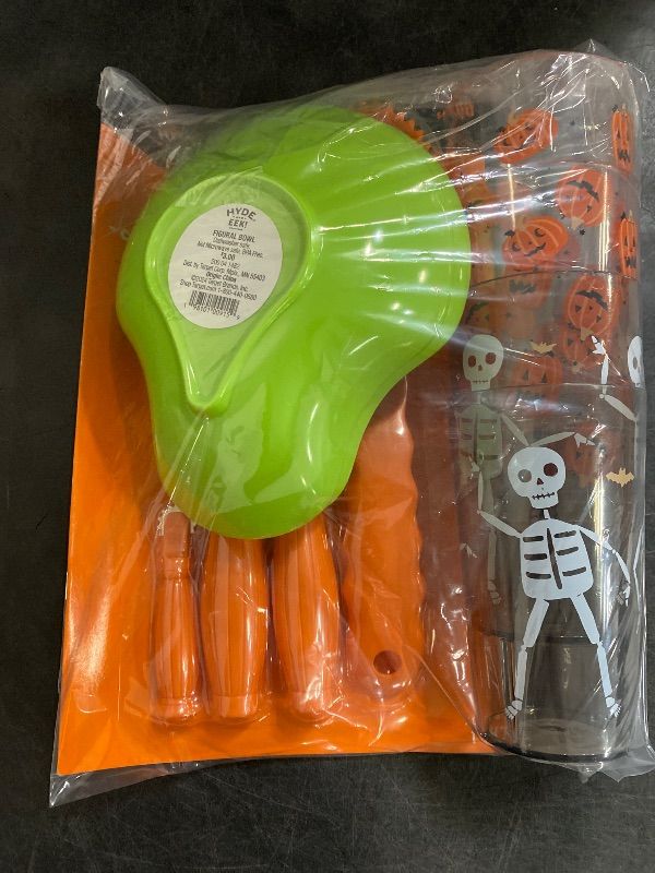 Photo 1 of 7 Item Seasonal & Party Supplies Bundle | Pumpkin Carving Supplies, 4 Cups, 2 Fruit Bowls