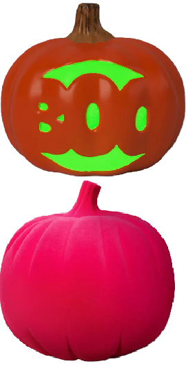 Photo 1 of 3 Item Seasonal & Party Supplies | Three Decor Pumpkins