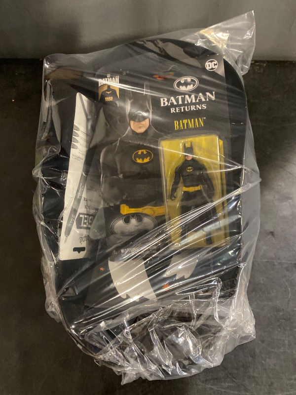 Photo 1 of 6 Item Seasonal & Party Supplies | 4 Pens, 4 Gift Bags, 1 Bowl, 1 Batman Toy, 1 Pop it Toy, 2 Towels