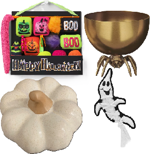 Photo 1 of 4 Item Seasonal & Party Supplies Bundle | 2 Pet Toys, 2 Home Decor