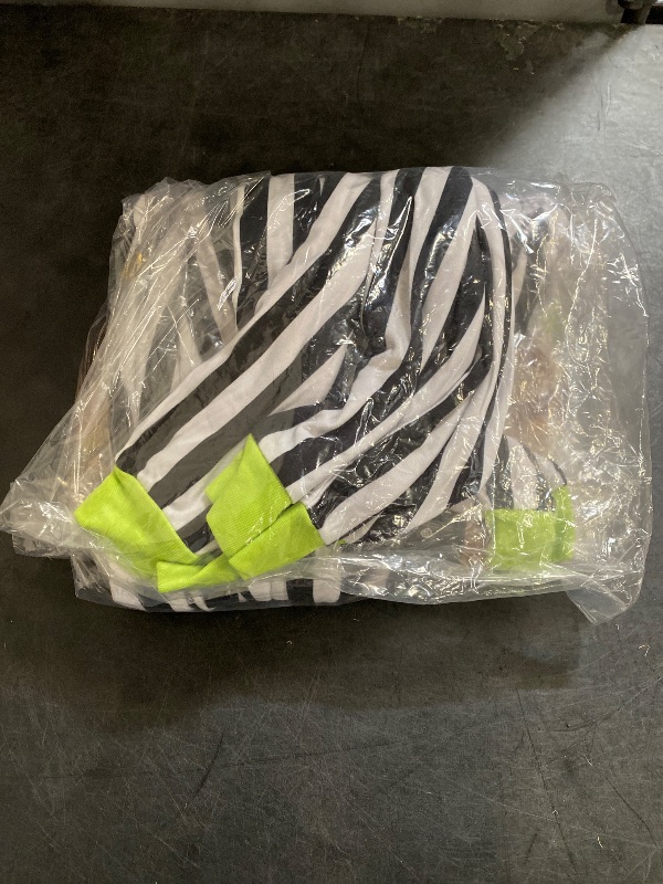 Photo 1 of 3 Items Seasonal & Party Supplies Bundle | 1  Beetlejuice Boys Striped Beetle Juice Union Suit, 2 Kitchen Towels, 1 Toy
