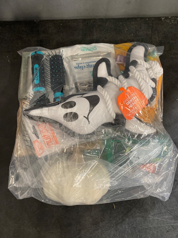 Photo 1 of 10 Item Seasonal & Party Supplies Bundle | 5 Combs, 1 Toy, 12 Hair Clips, 3 Home Decor, 1 Pet Outfit, 1 Pet Toy, 1 Cup