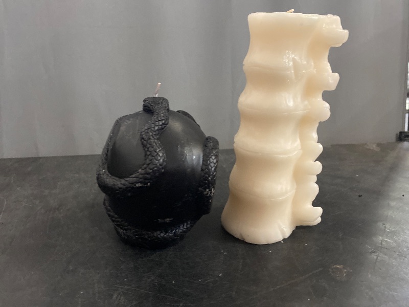 Photo 1 of 2 Pack Halloween Candle set. 
