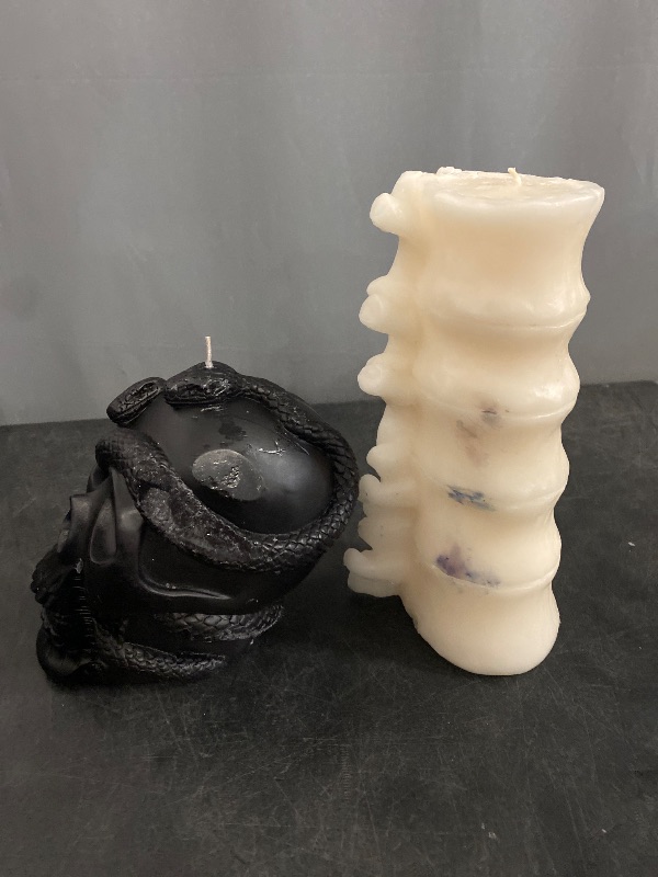 Photo 1 of 2 Pack Halloween Candle set. 