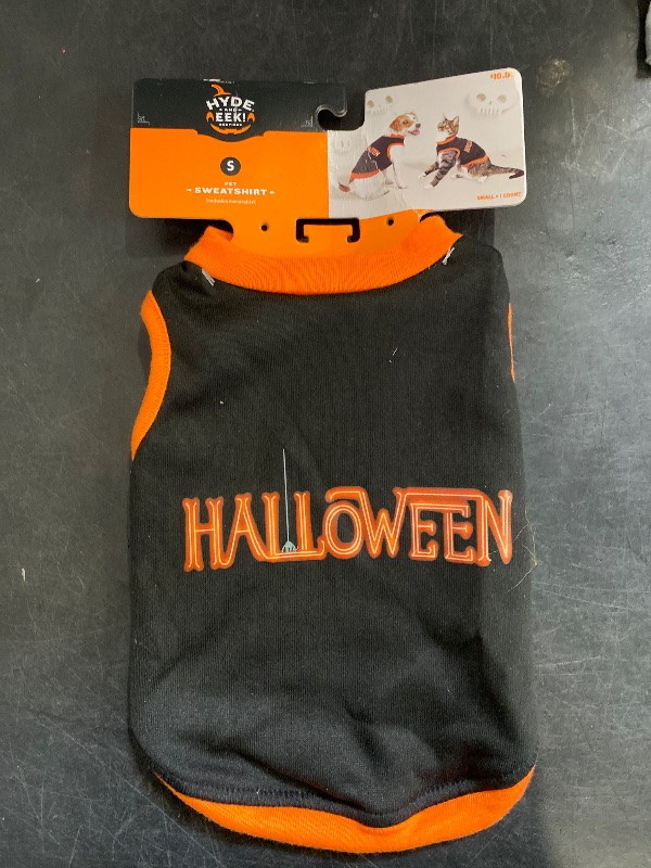 Photo 1 of Small Halloween Dog and Cat Sweatshirt