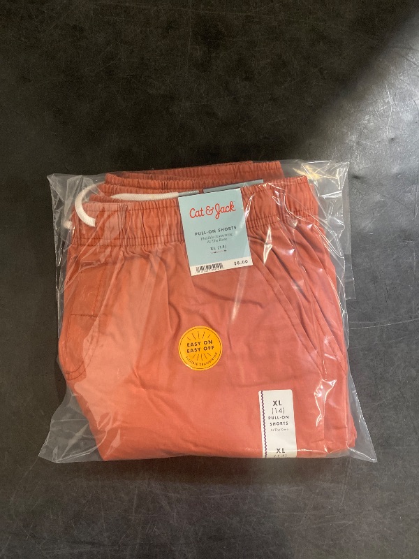 Photo 1 of (3) XL-Boys' Playwear 'at the Knee' Pull-on Shorts - Cat & Jack