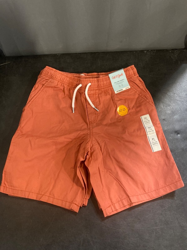 Photo 1 of (3) XL-Boys' Playwear 'at the Knee' Pull-on Shorts - Cat & Jack